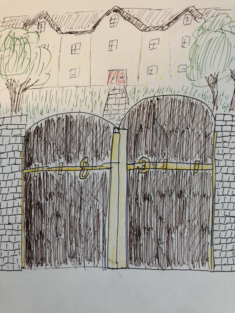 Heart's Door project concept sketch