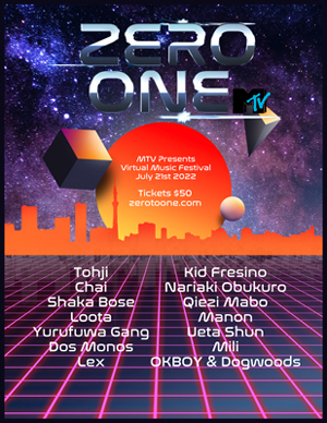 Zero one summer music festival poster